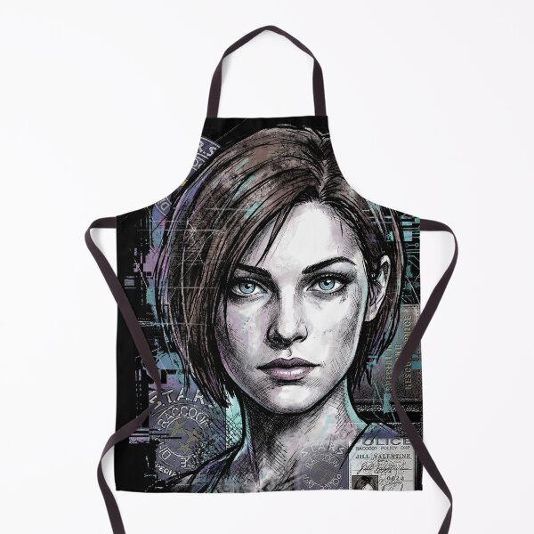 Item preview, Jill Valentine Resident Evil Raccoon Police Department Art designed and sold by Senpaiwaves.