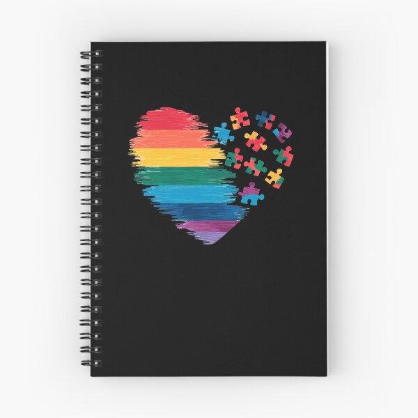 Item preview, Autism Heart Rainbow ASD Awareness designed and sold by smartrocket.