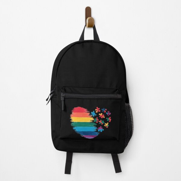 Item preview, Autism Heart Rainbow ASD Awareness designed and sold by smartrocket.