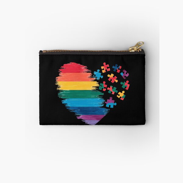 Item preview, Autism Heart Rainbow ASD Awareness designed and sold by smartrocket.