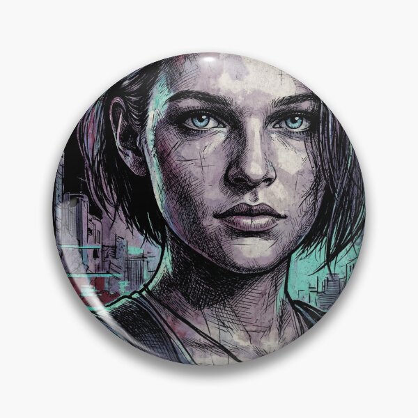 Item preview, RE Jill Valentine Zombie Dogs Lickers Mansion Horror Icon designed and sold by Senpaiwaves.