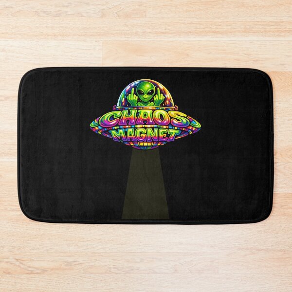 Item preview, Psychedelic Alien UFO - Chaos Magnet designed and sold by SidTastic .