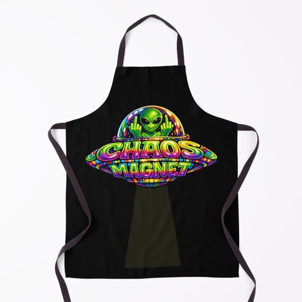 Item preview, Psychedelic Alien UFO - Chaos Magnet designed and sold by SidTastic .