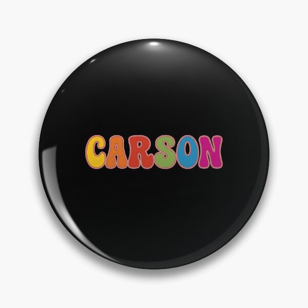 Item preview, ❤️ Carson Personalized Name Wavy Retro Shirt, Coffee Mug, Sticker Gift designed and sold by HelixPedia.