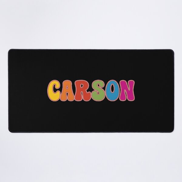 Item preview, ❤️ Carson Personalized Name Wavy Retro Shirt, Coffee Mug, Sticker Gift designed and sold by HelixPedia.