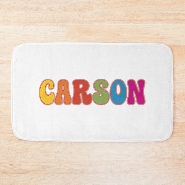 Item preview, ❤️ Carson Personalized Name Wavy Retro Shirt, Coffee Mug, Sticker Gift designed and sold by HelixPedia.