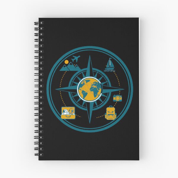 Item preview, Vintage Compass Journey - Retro World Map & Global Travel Badge designed and sold by AbulailArt.