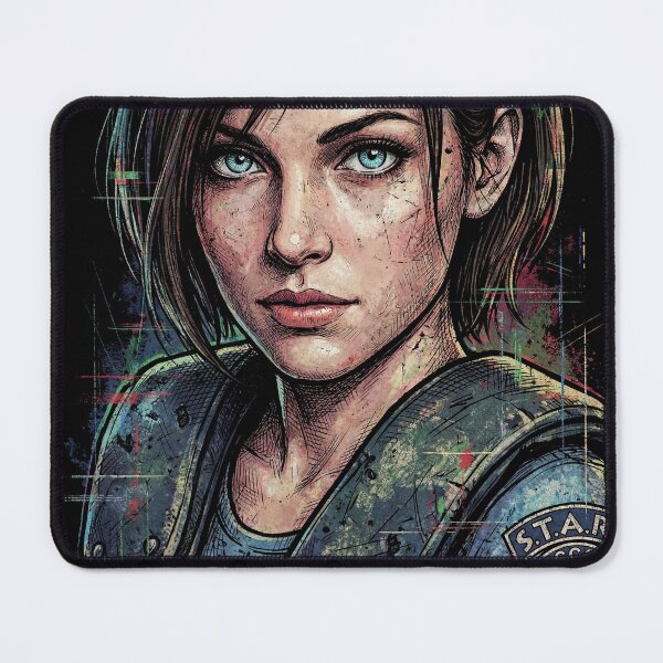 Item preview, RE Jill Valentine Raccoon City Outbreak STARS Leader Art designed and sold by Senpaiwaves.
