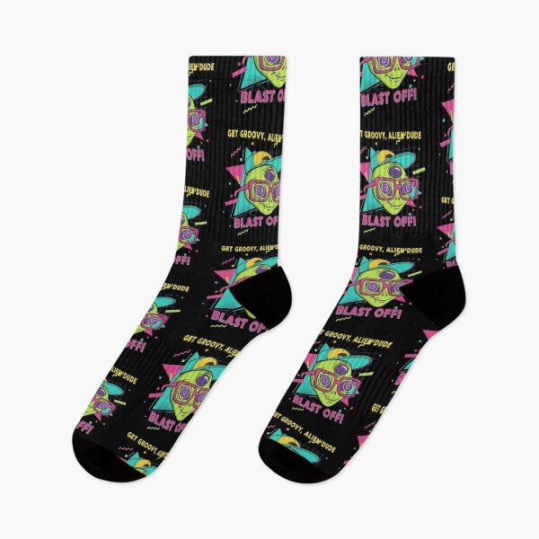 Item preview, Get Groovy, Alien Dude – Retro Sci-Fi Vibes designed and sold by Dogandesighn.