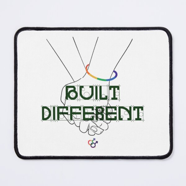 Item preview, Built Different: Rainbow Connection Pride Graphic designed and sold by Miheerala.