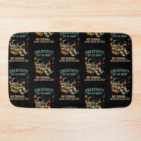Item preview, Creativity Out of Orbit – Funny Astronaut Coffee & Creative Humor Design designed and sold by Dogandesighn.