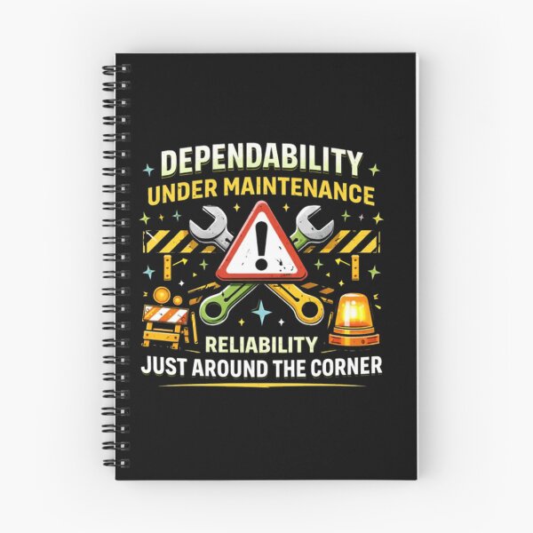 Item preview, Dependability Under Maintenance – Funny Construction & Productivity Design designed and sold by Dogandesighn.