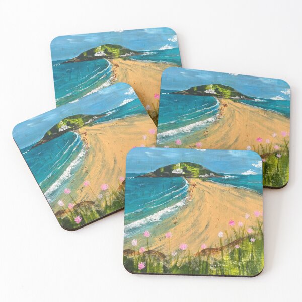 Item preview,  Burgh Island  designed and sold by Art by Molly Billingsley.