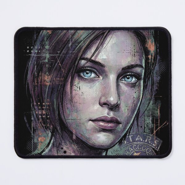 Item preview, Jill Valentine RE Remake STARS Uniform Zombie Fight Icon designed and sold by Senpaiwaves.