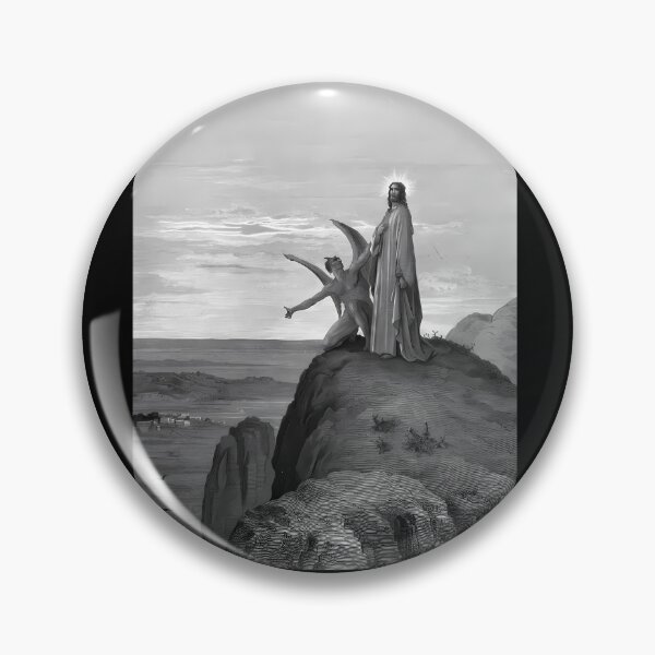 Item preview, High Res Gustave Doré The Temptation of Christ 1866  designed and sold by RuuDesings.