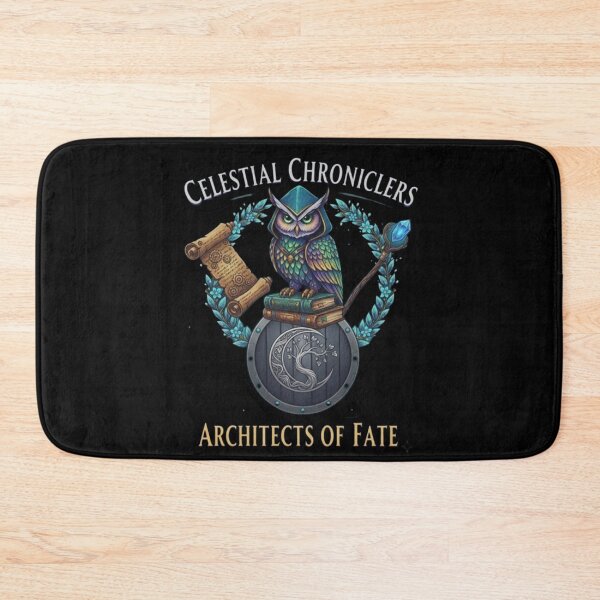 Item preview, Celestial Owl Chronicle – Mystic Fantasy Wisdom Illustration designed and sold by Dogandesighn.