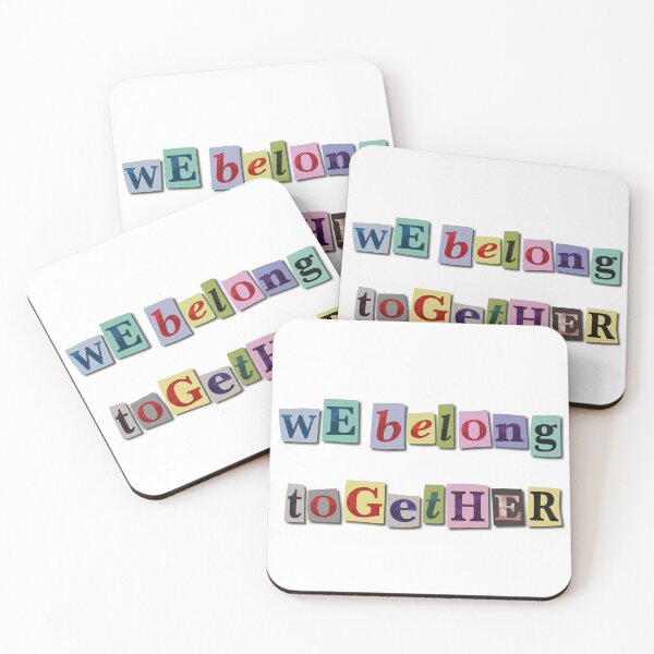 Item preview, We Belong Together - Inspired Collage Art designed and sold by tviyluv.