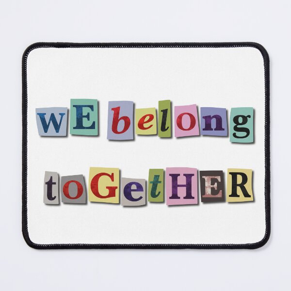Item preview, We Belong Together - Inspired Collage Art designed and sold by tviyluv.