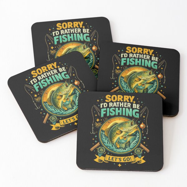 Item preview, I'd Rather Be Fishing – Bass Jump Design designed and sold by Dogandesighn.