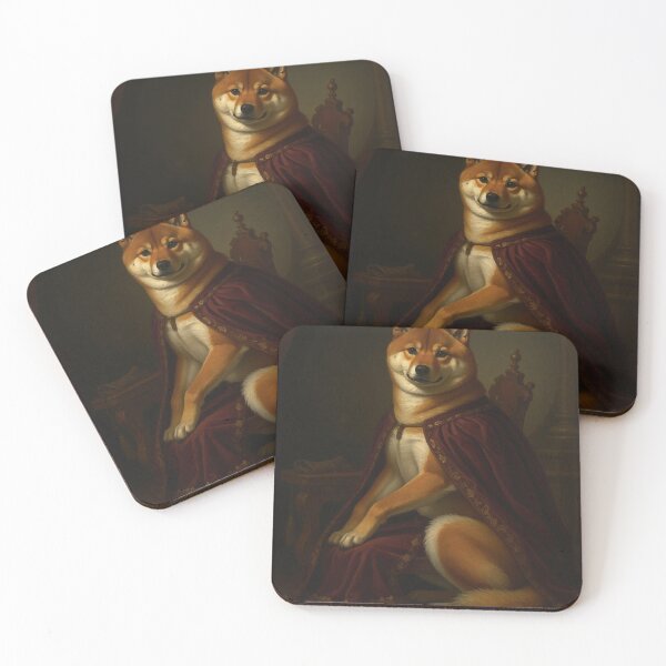 Item preview, Royal Shiba Inu Noble Portrait designed and sold by Rutvain.