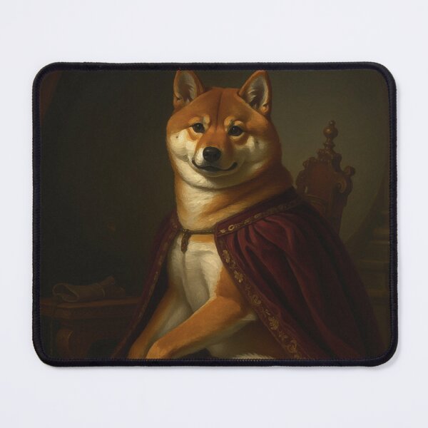 Item preview, Royal Shiba Inu Noble Portrait designed and sold by Rutvain.