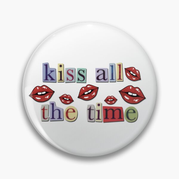 Item preview, Kiss All The Time - Art Sticker designed and sold by tviyluv.