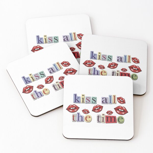 Item preview, Kiss All The Time - Art Sticker designed and sold by tviyluv.