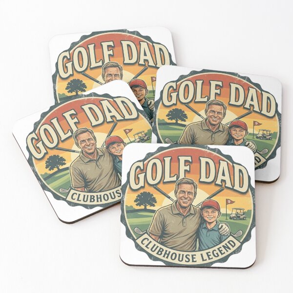Item preview, Retro Golf Dad Clubhouse Legend Vintage Sunset designed and sold by Wear Sculpt.