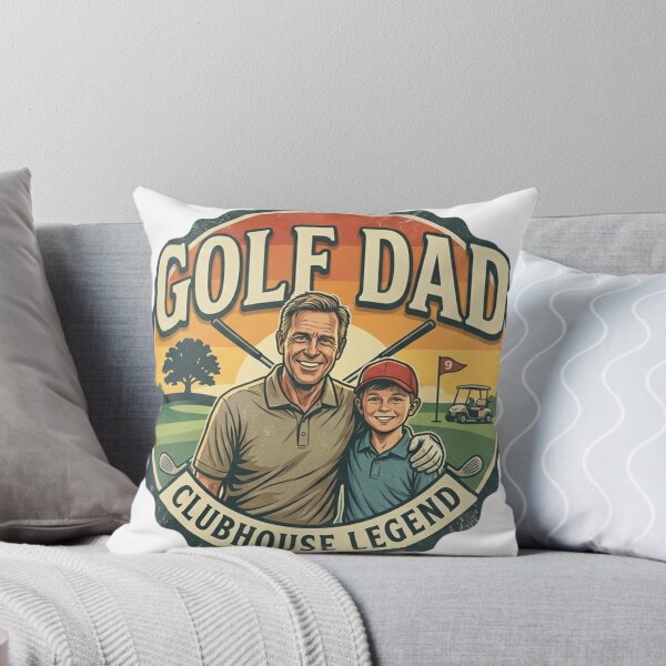 Item preview, Retro Golf Dad Clubhouse Legend Vintage Sunset designed and sold by Wear Sculpt.
