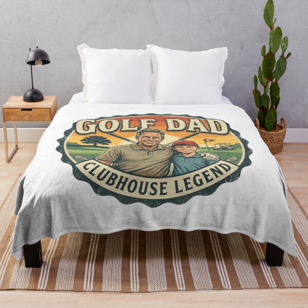 Item preview, Retro Golf Dad Clubhouse Legend Vintage Sunset designed and sold by Wear Sculpt.