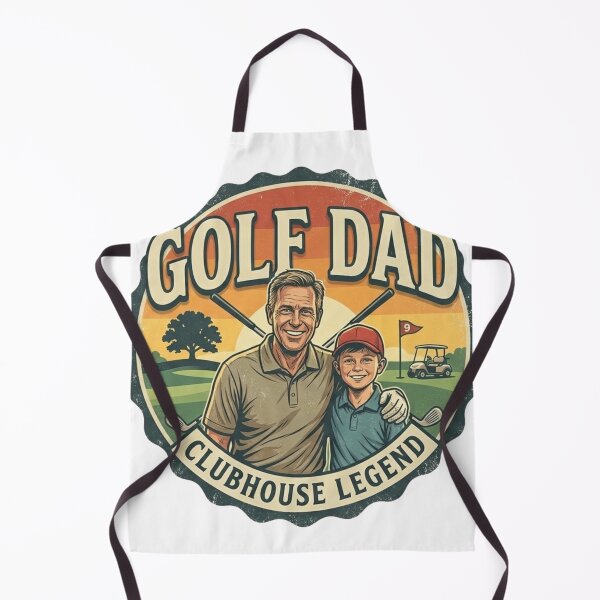 Item preview, Retro Golf Dad Clubhouse Legend Vintage Sunset designed and sold by Wear Sculpt.
