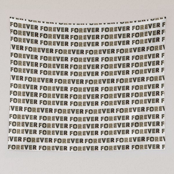 Item preview, FOREVER Collage Typography – Vintage Edition designed and sold by tviyluv.