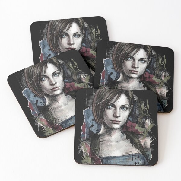 Item preview, Jill Valentine RE1 Bravo Team Mansion Rescue Portrait designed and sold by Senpaiwaves.