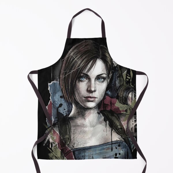 Item preview, Jill Valentine RE1 Bravo Team Mansion Rescue Portrait designed and sold by Senpaiwaves.