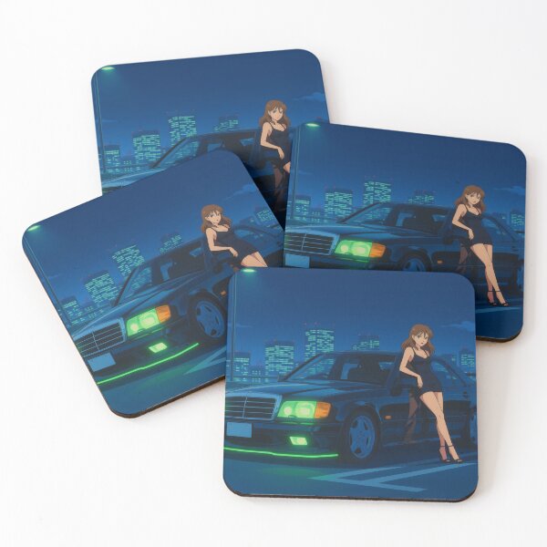 Item preview, German cult car in anime style with a beautiful woman designed and sold by Salimgor Hangaround Music.