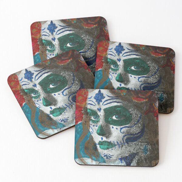 Item preview, Aqua Catrina designed and sold by ElvisSantanaArt.