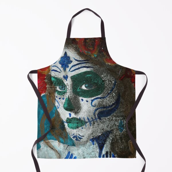 Item preview, Aqua Catrina designed and sold by ElvisSantanaArt.