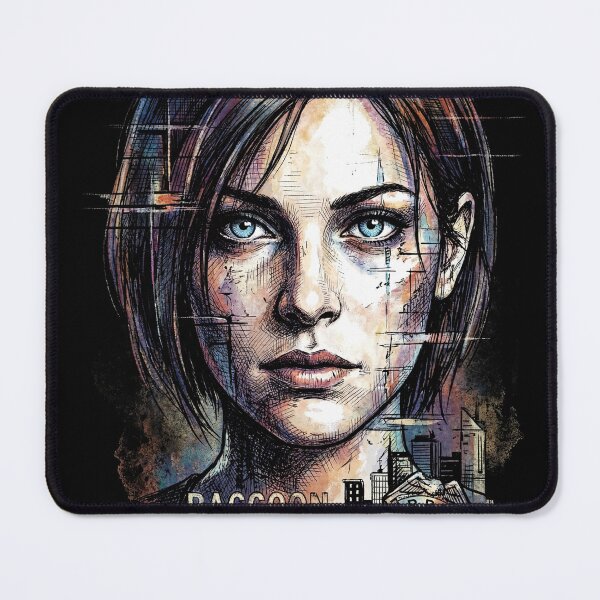 Item preview, RE Jill Valentine STARS Alpha Raccoon Outbreak Portrait designed and sold by Senpaiwaves.