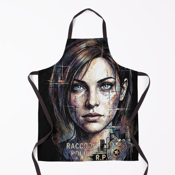 Item preview, RE Jill Valentine STARS Alpha Raccoon Outbreak Portrait designed and sold by Senpaiwaves.