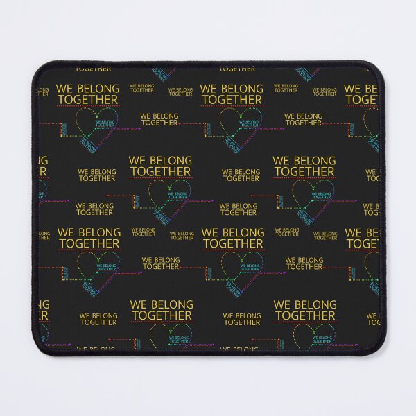 Item preview, We Belong Together – Colorful Heart Collage   designed and sold by tviyluv.