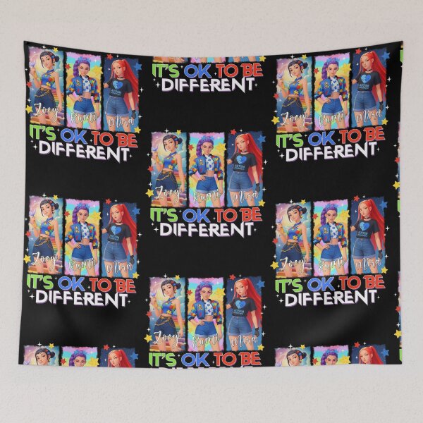 Item preview, It's Ok To Be Different K-Pop Demon Hunters Autism Awareness designed and sold by RDGNR.