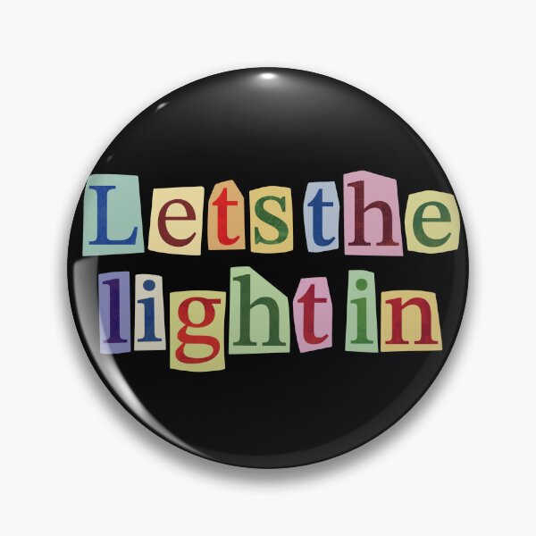 Item preview, Lets the Light In – Inspirational Collage Typography designed and sold by tviyluv.