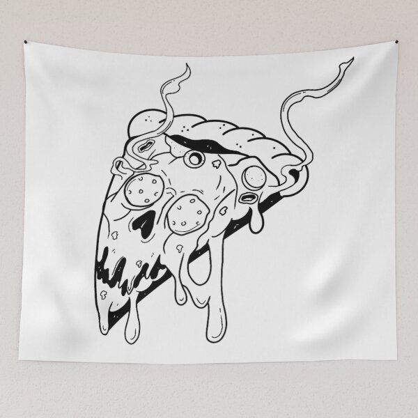Item preview, Extra cheese and eternal screams designed and sold by SpookyPieGuy.