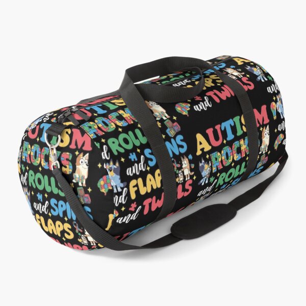 Item preview, Autism Rocks And Rolls And Spins And Flaps And Twirls Bluey Autism Awareness designed and sold by RDGNR.