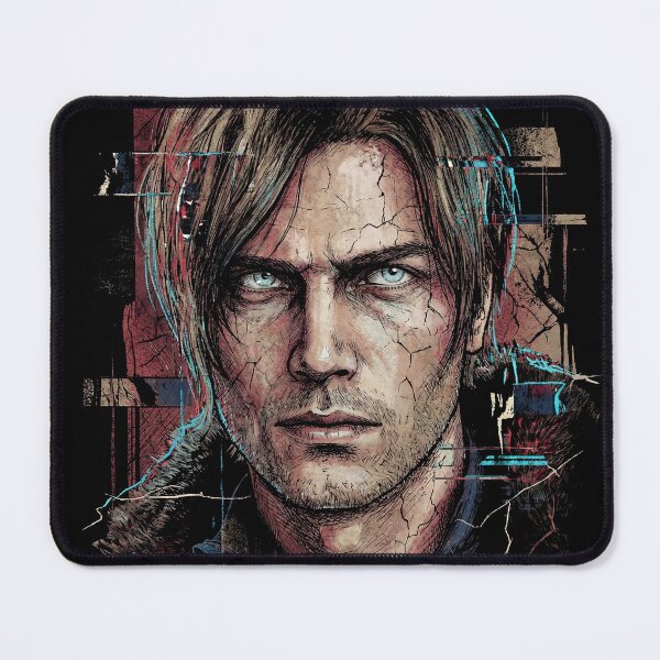 Item preview, Resident Evil Requiem Leon Kennedy Gravel Voice Legacy Sequel Art designed and sold by Senpaiwaves.