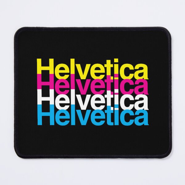 Item preview, Helvetica CMYK (White) 002 designed and sold by DesignByMcEvoy.