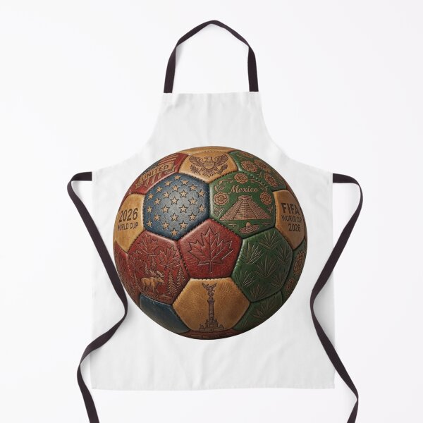 Item preview, Artistic Ball for the 2026 World Cup – USA, Mexico & Canada Football Design designed and sold by droidtech.