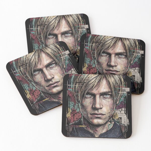 Item preview, Resident Evil Requiem Leon Kennedy Update Style Combat Portrait designed and sold by Senpaiwaves.
