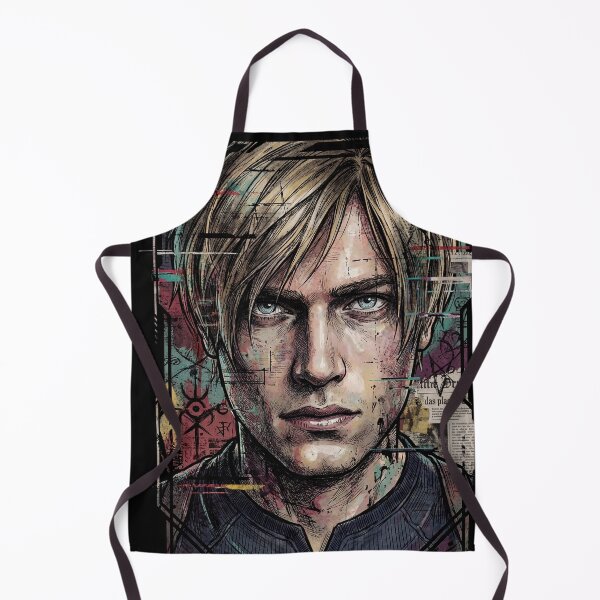Item preview, Resident Evil Requiem Leon Kennedy Update Style Combat Portrait designed and sold by Senpaiwaves.