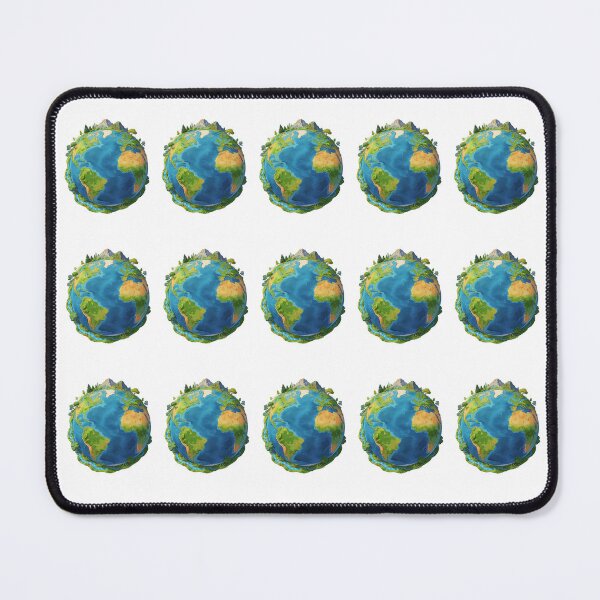 Item preview, Earth Day Planet Nature Harmony Illustration designed and sold by MythicCotton.